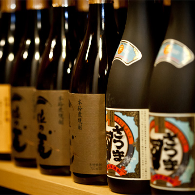 こだわりの焼酎もご用意