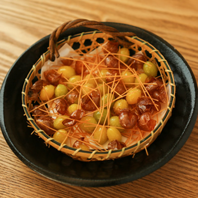 銀杏の素揚げ